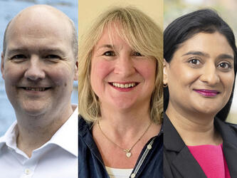 James Sallows, Eliabeth Norman and Seema Hope